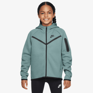 Nike Pulóver G NSW TCH FLC HD FZ LS - PD 