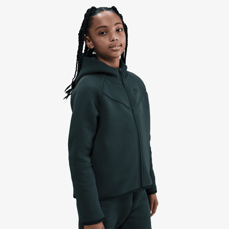 Nike Pulóver G NSW TCH FLC HD FZ LS - PD 