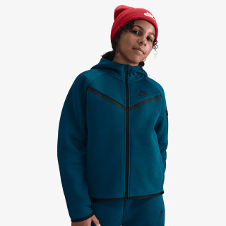 Nike Pulóver G NSW TCH FLC HD FZ LS - PD 