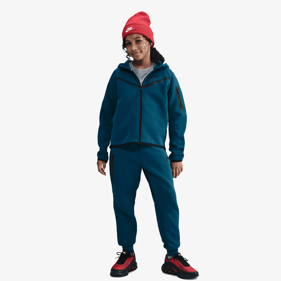 Nike Pulóver G NSW TCH FLC HD FZ LS - PD 