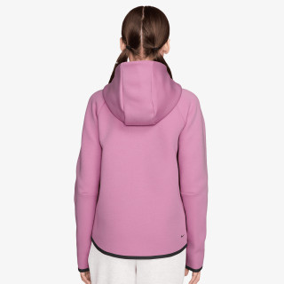 Nike Pulóver G NSW TCH FLC HD FZ LS - PD 