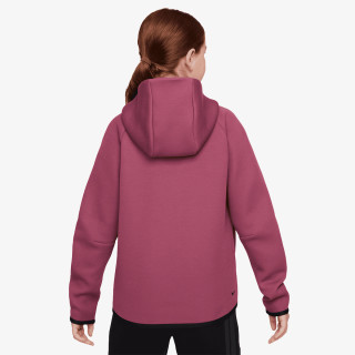 Nike Pulóver G NSW TCH FLC HD FZ LS - PD 