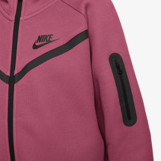 Nike Pulóver G NSW TCH FLC HD FZ LS - PD 
