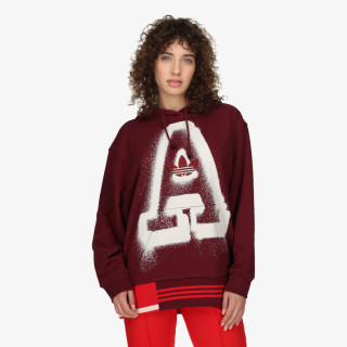 Adidas Pulóver OVERSIZE HOODIE 