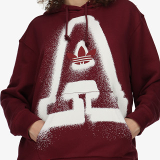 Adidas Pulóver OVERSIZE HOODIE 