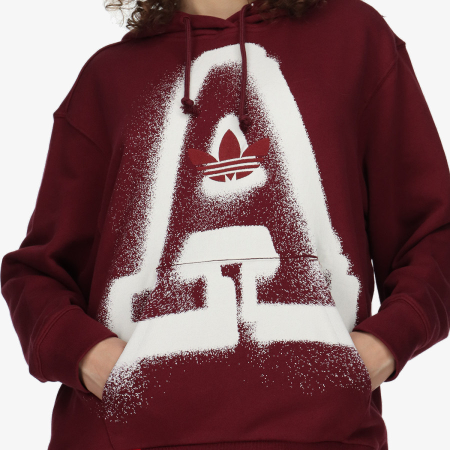 Adidas Pulóver OVERSIZE HOODIE 