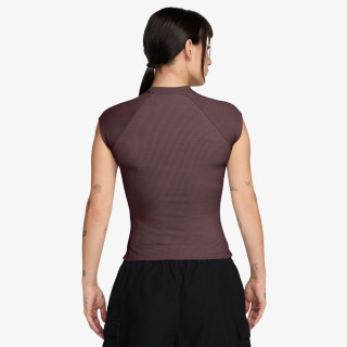 Nike Póló W NSW CHILL KNIT RIB SS TOP 
