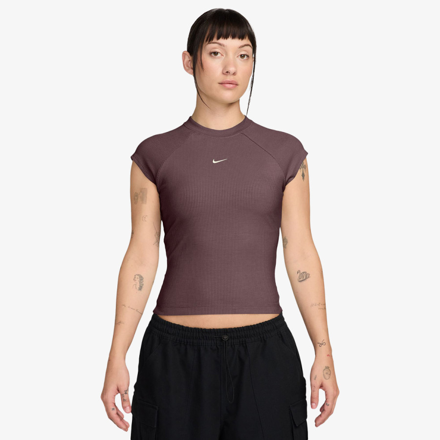 Nike Póló W NSW CHILL KNIT RIB SS TOP 