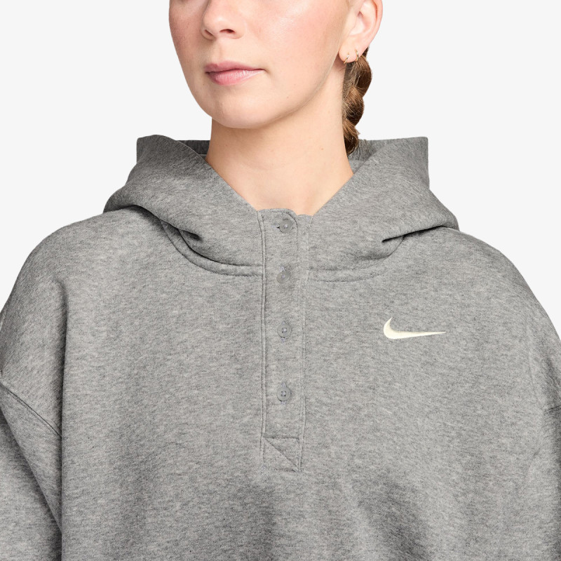 Nike Pulóver W NSW PHNX FLC OS CRP HNLY HDY 