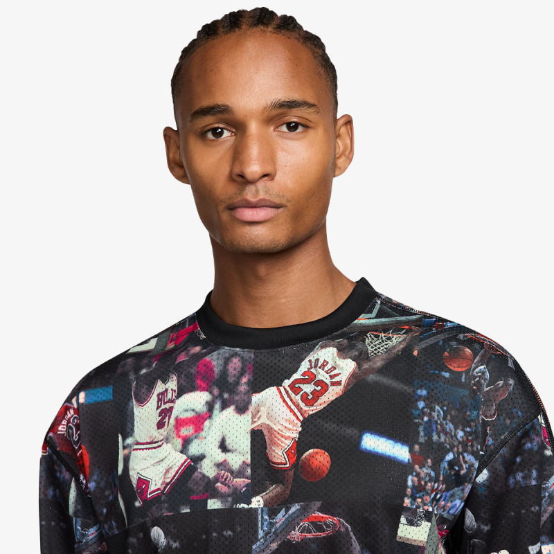 Nike Pulóver M J FLT AOP LS JRSY 