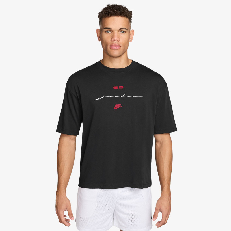 Nike Póló M J FLT SCRIPT BOXY SS CREW 