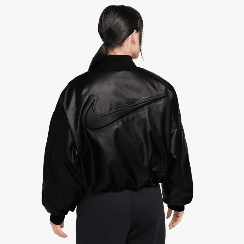 Nike Kabát W NK TF PLEATHER BOMBER JKT 