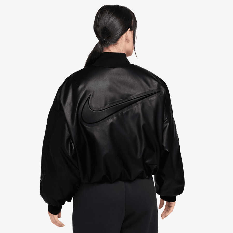 Nike Kabát W NK TF PLEATHER BOMBER JKT 