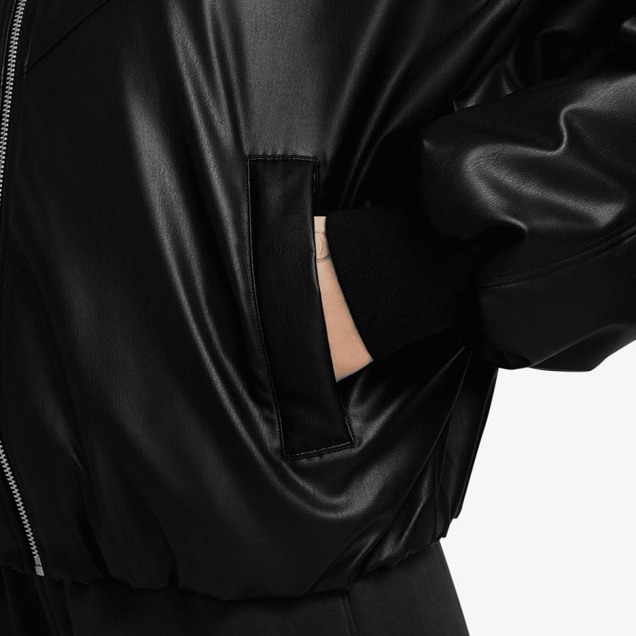 Nike Kabát W NK TF PLEATHER BOMBER JKT 