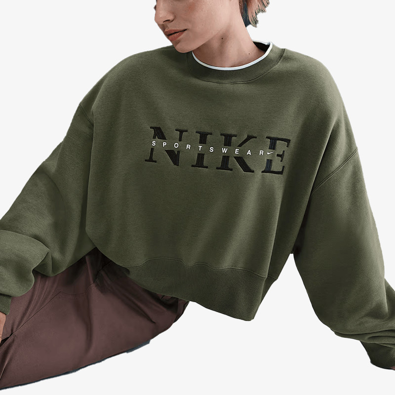 Nike Pulóver W NSW PHNX FLC CREW GLS 