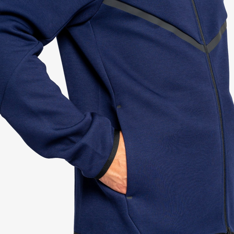 Nike Pulóver FCB M NK TCH FLC FZ WR HOODIE 