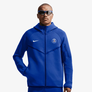 Nike Pulóver PSG M NK TCH FLC FZ WR HOODIE 