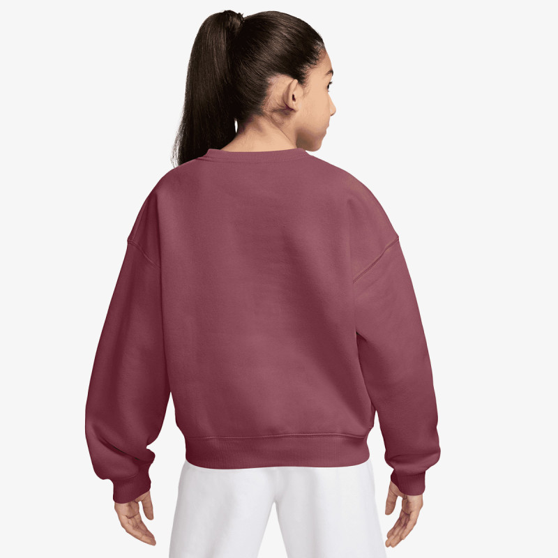Nike Hosszú ujjú póló G NSW STUDIO FLC BXY OS LBR 