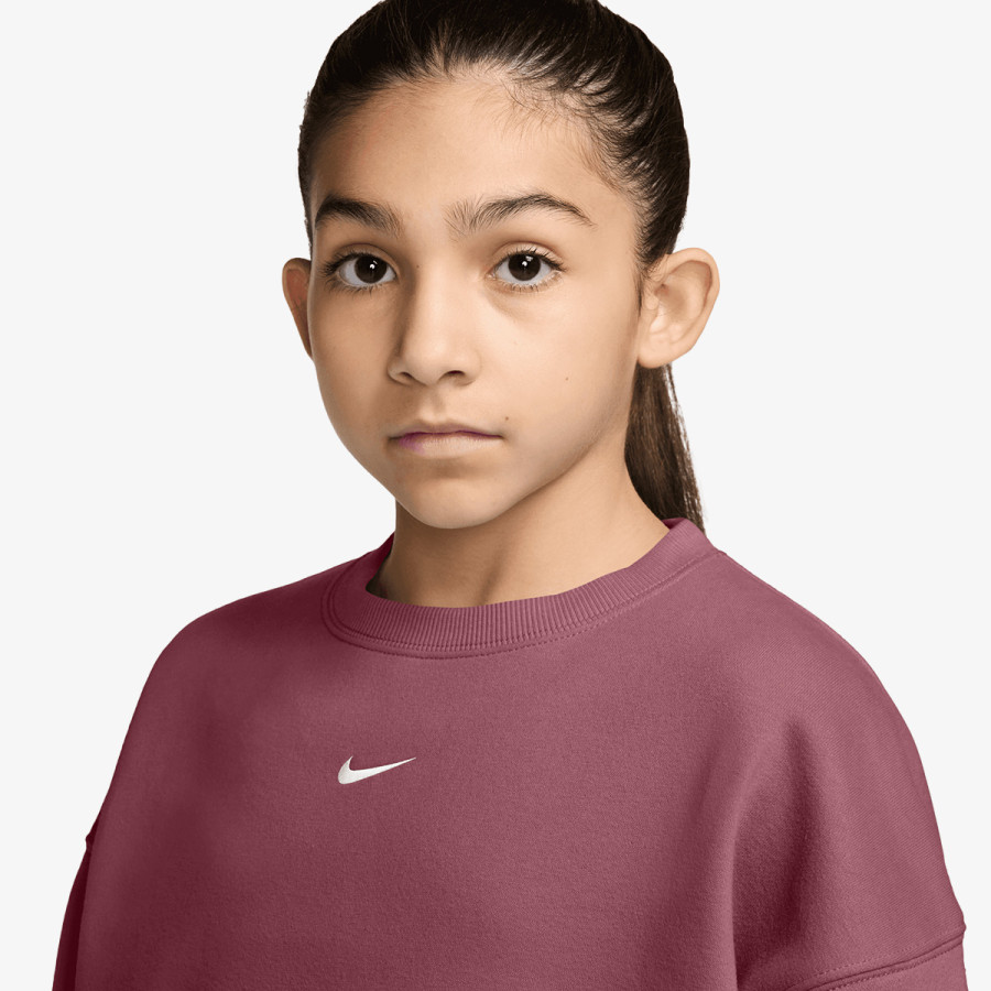 Nike Hosszú ujjú póló G NSW STUDIO FLC BXY OS LBR 