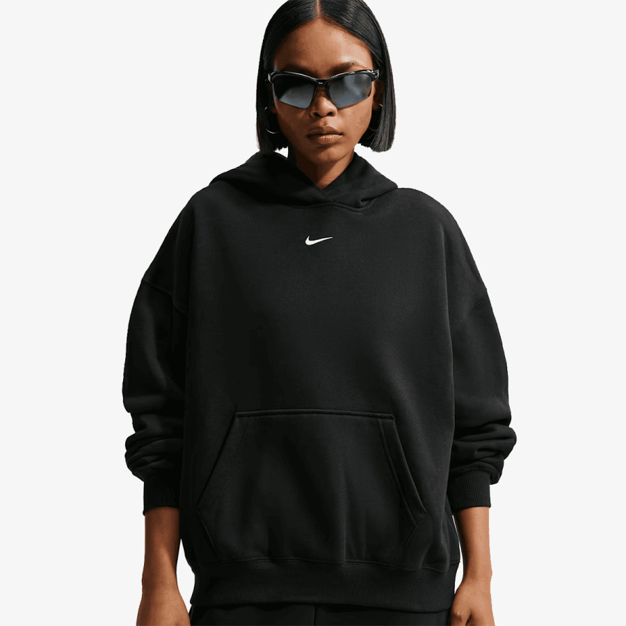 Nike Pulóver W NK STDO FLC MW OS PO HDY 