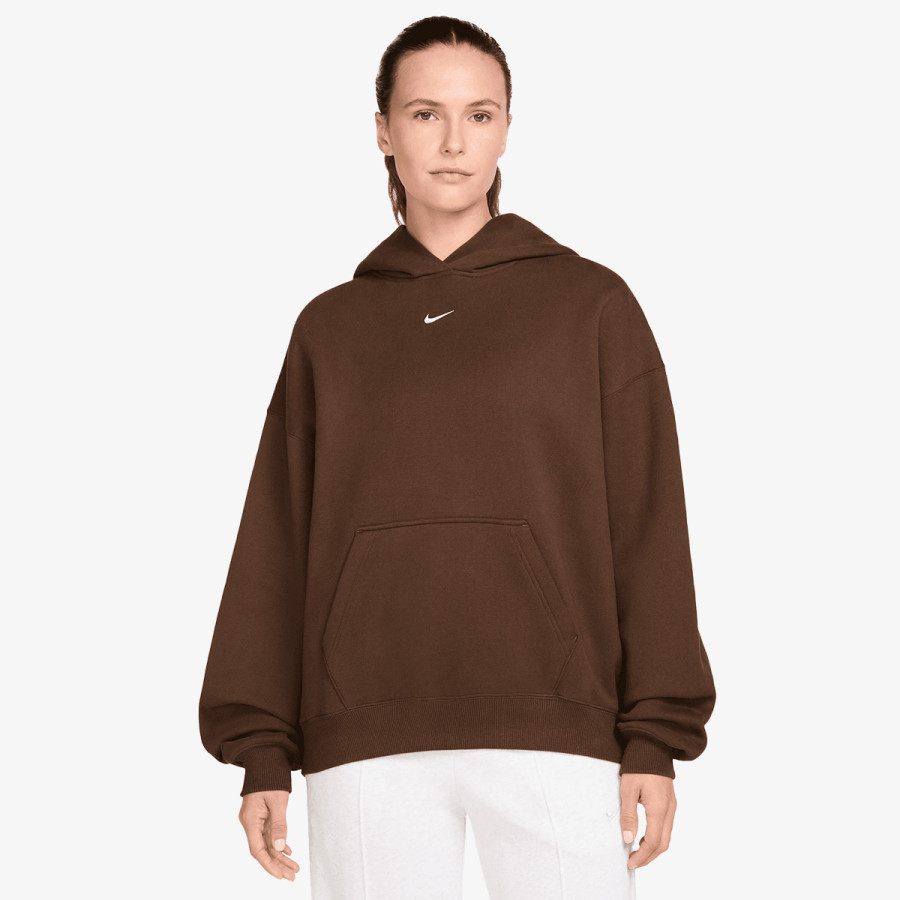 Nike Pulóver W NK STDO FLC MW OS PO HDY 