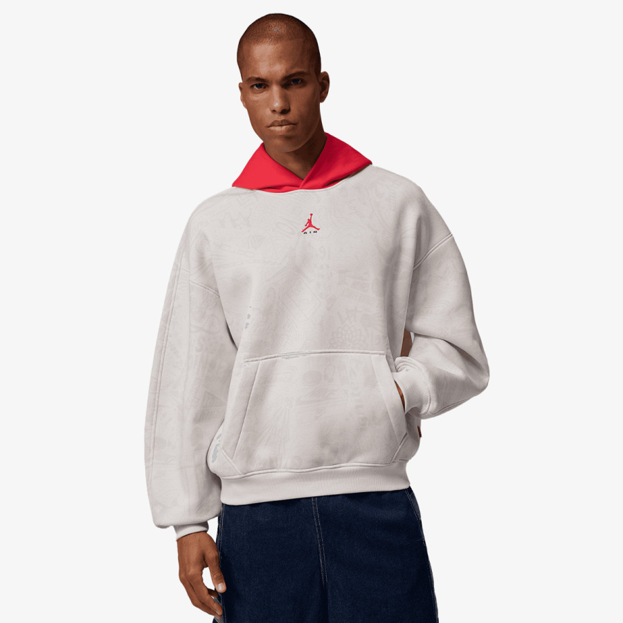 Nike Pulóver M J BRK LSR FLC PO BB 