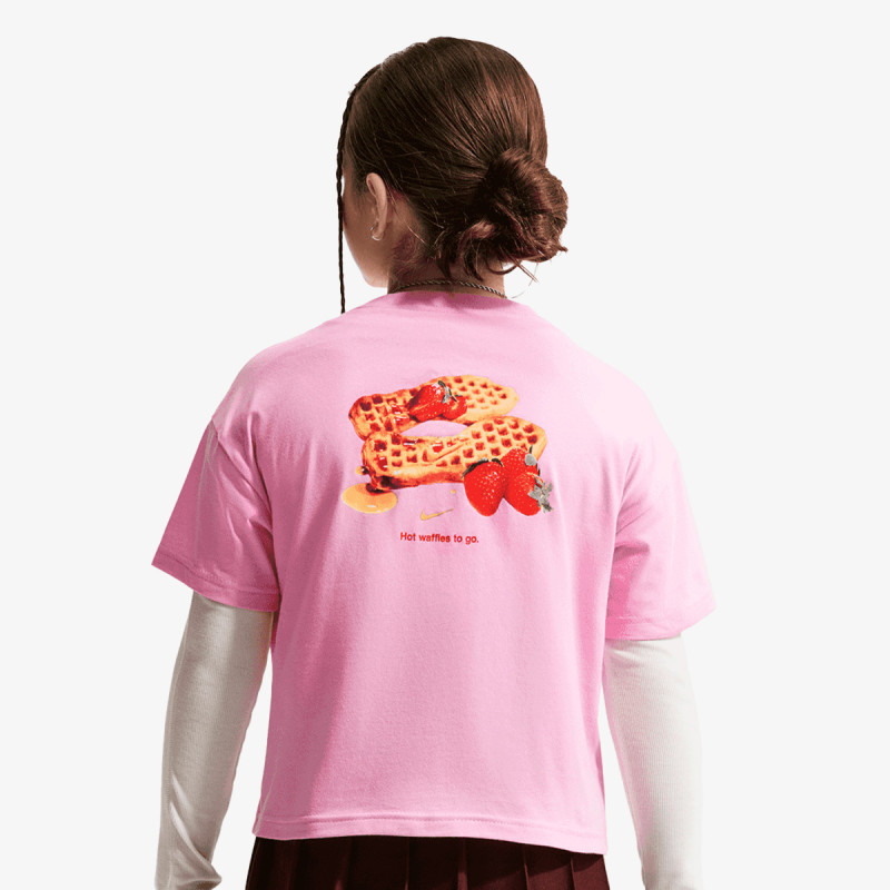 Nike Póló G NSW TEE BOXY WAFFLES 
