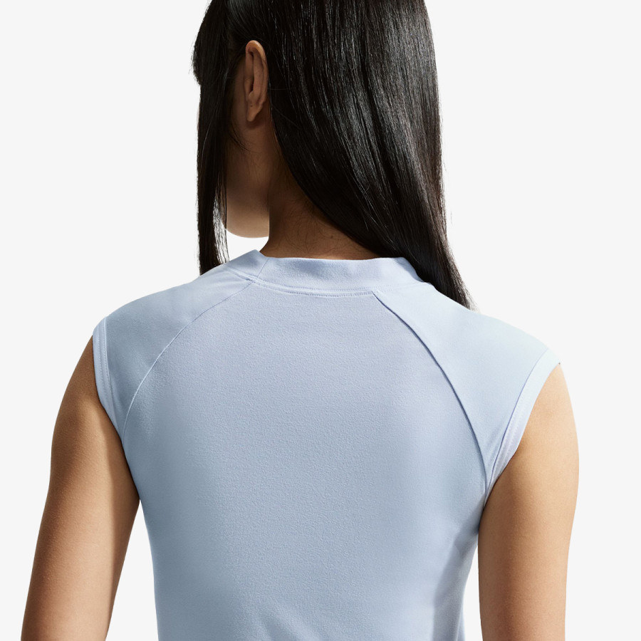 Nike Póló W SLVLSS FITTED QZ TOP GLS 