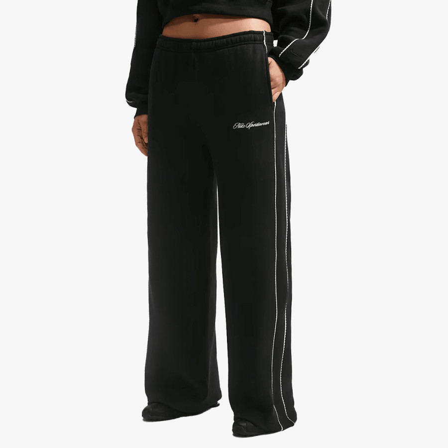 Nike Melegítőnadrág W NK STDO FLC MW MR SCALLOP WL 