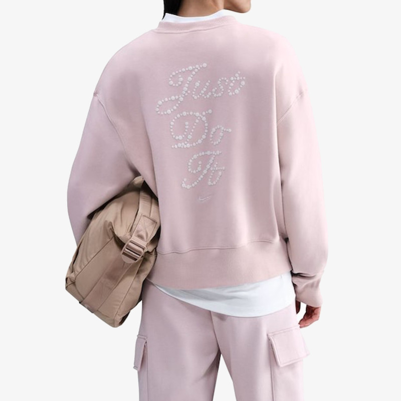 Nike Pulóver W NSW PHNX FLC OS CREW 