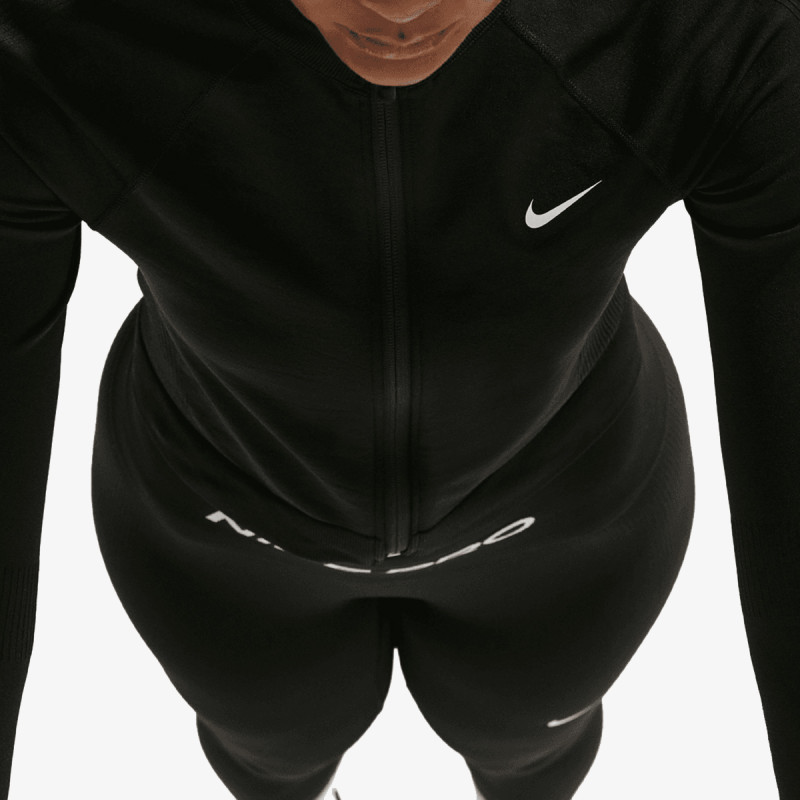 Nike Hosszú ujjú póló W NP DF SMLS FZ MIDLAYER WT 