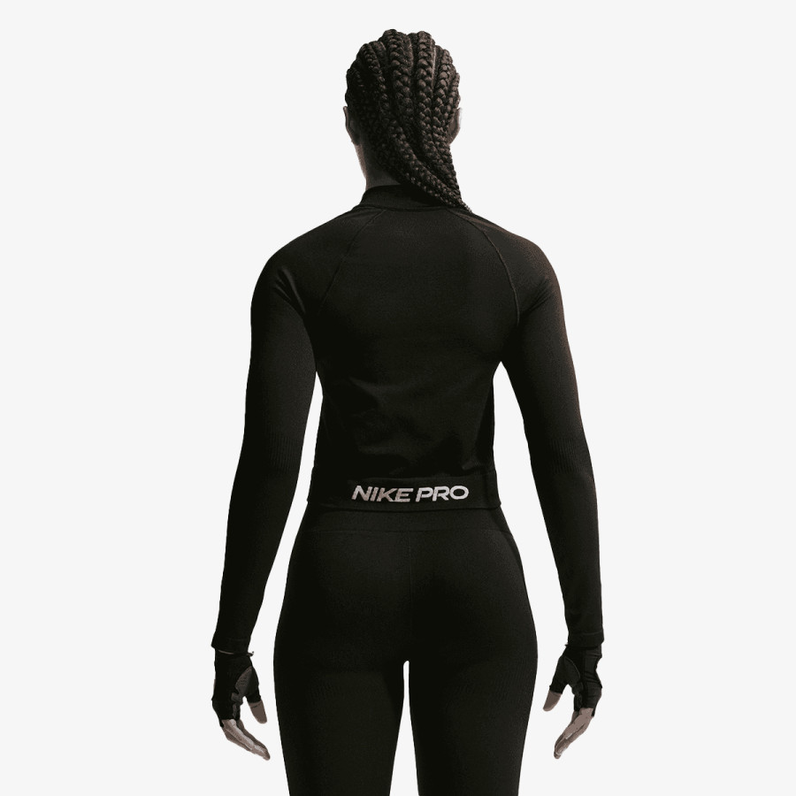 Nike Hosszú ujjú póló W NP DF SMLS FZ MIDLAYER WT 