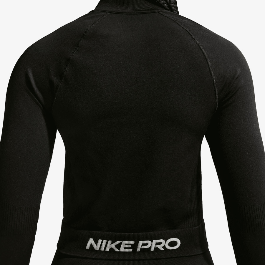 Nike Hosszú ujjú póló W NP DF SMLS FZ MIDLAYER WT 