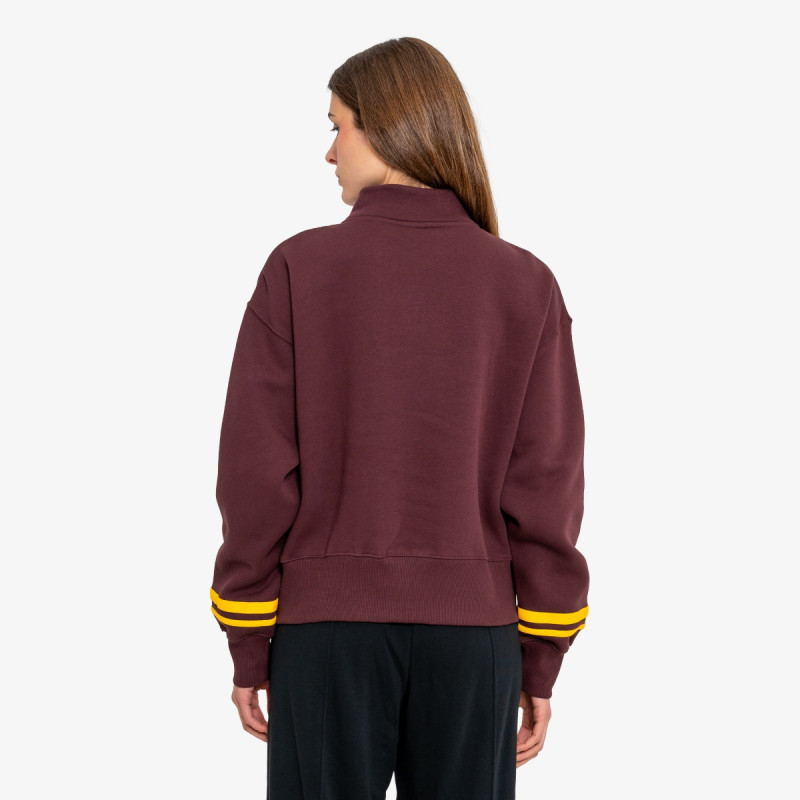 Nike Hosszú ujjú póló W NSW CLS+ FLC QZ TOP 