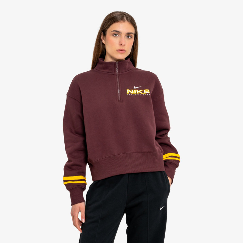 Nike Hosszú ujjú póló W NSW CLS+ FLC QZ TOP 