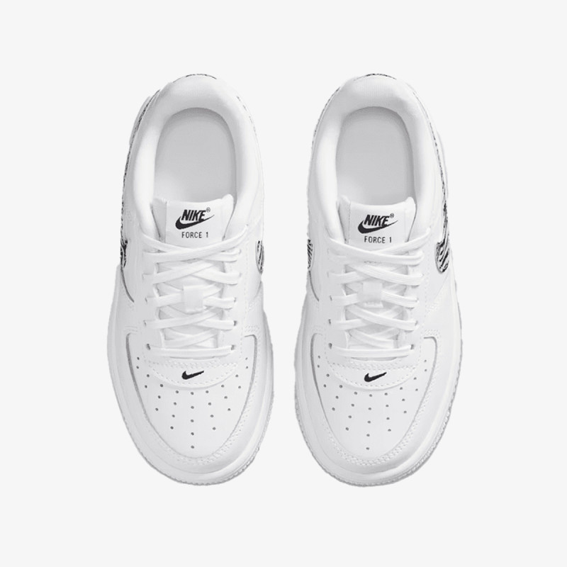 Nike Sneaker FORCE 1 LOW PRINT LACE (PS) 
