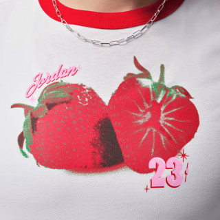 JORDAN Póló W J STRWBY RINGER TEE 