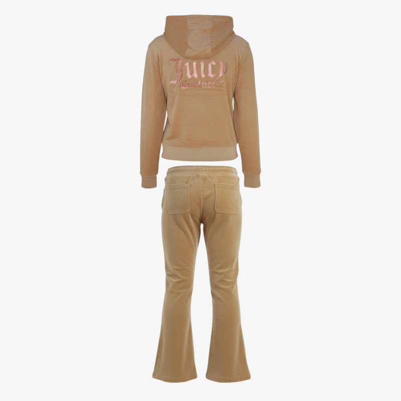 Juicy Couture Melegítő ZIP THRU HOODIE AND BOOTCUT JOG SET 