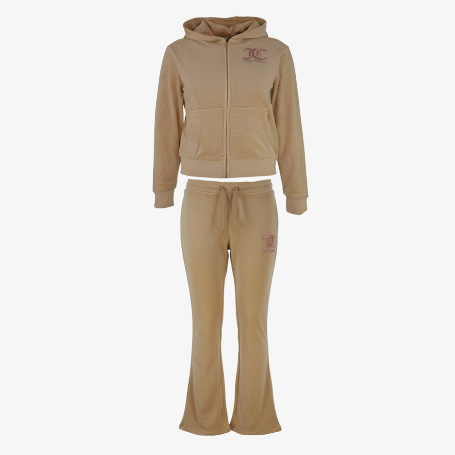 Juicy Couture Melegítő ZIP THRU HOODIE AND BOOTCUT JOG SET 