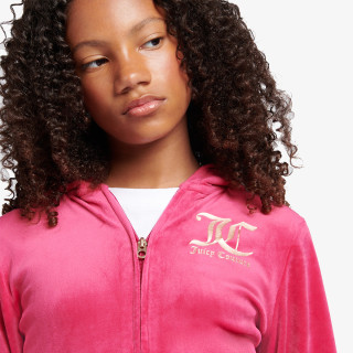 Juicy Couture Melegítő ZIP THRU HOODIE AND BOOTCUT JOG SET 