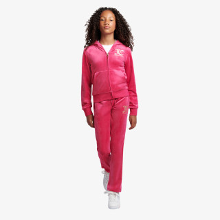 Juicy Couture Melegítő ZIP THRU HOODIE AND BOOTCUT JOG SET 