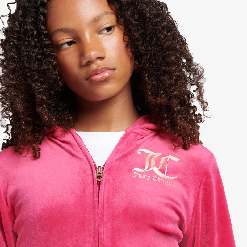 Juicy Couture Melegítő ZIP THRU HOODIE AND BOOTCUT JOG SET 