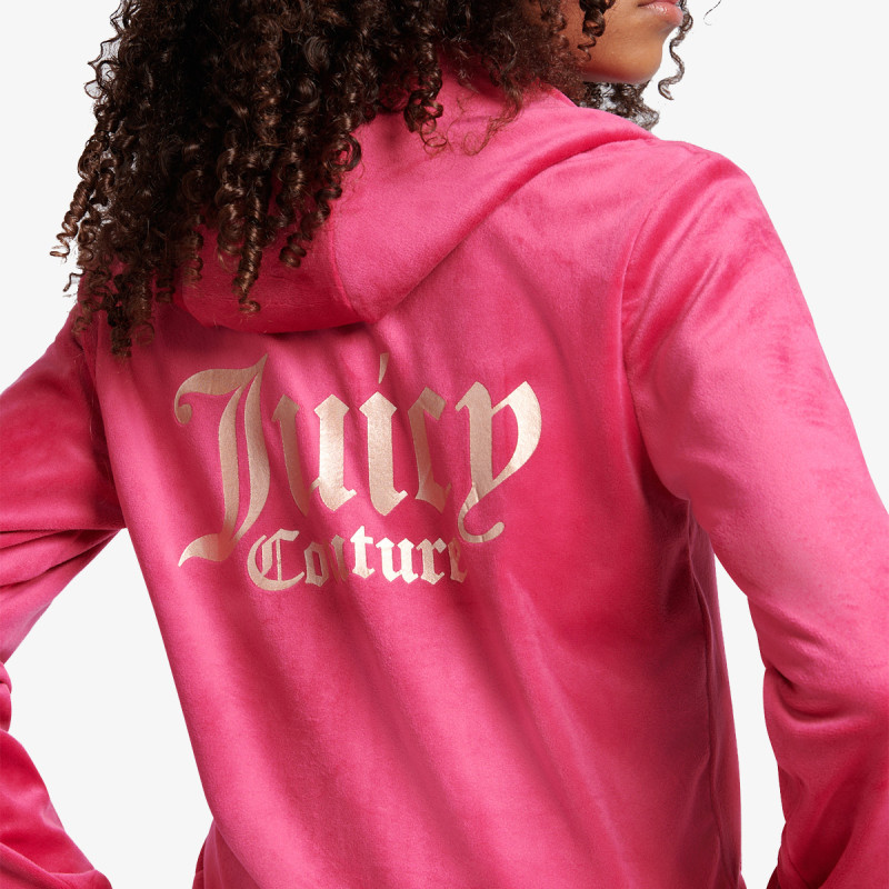 Juicy Couture Melegítő ZIP THRU HOODIE AND BOOTCUT JOG SET 