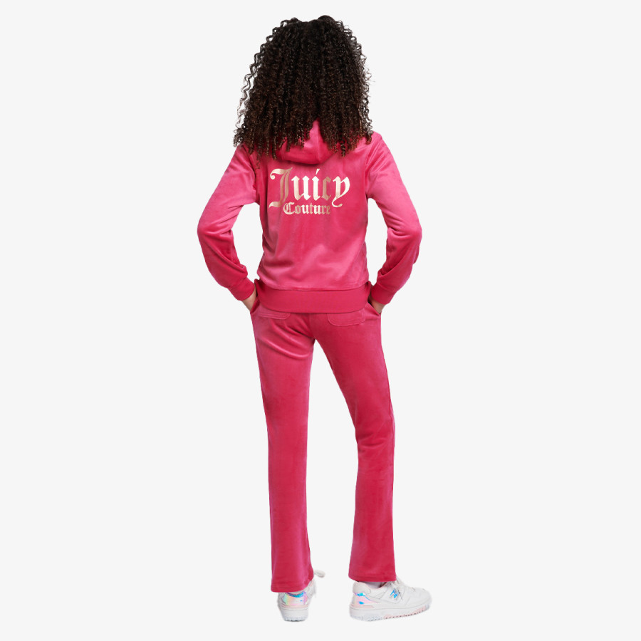 Juicy Couture Melegítő ZIP THRU HOODIE AND BOOTCUT JOG SET 