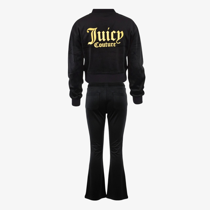 Juicy Couture Melegítő VELOUR BOMBER & BOOTCUT JOG SET 