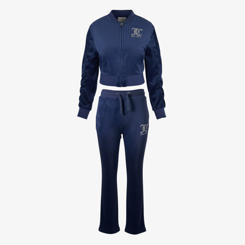Juicy Couture Melegítő VELOUR BOMBER & BOOTCUT JOG SET 