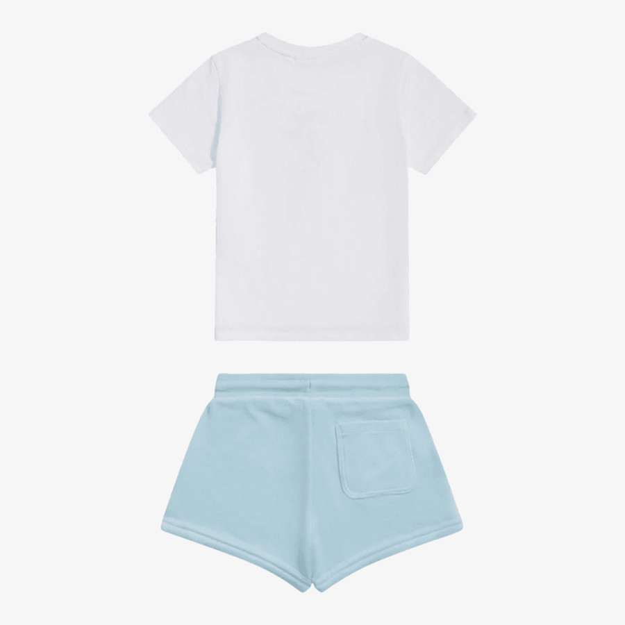 Juicy Couture Melegítő JC Logo Tee & Velour Short Set 