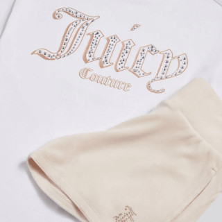 Juicy Couture Melegítő Oversize Tee & Velour Short Set 