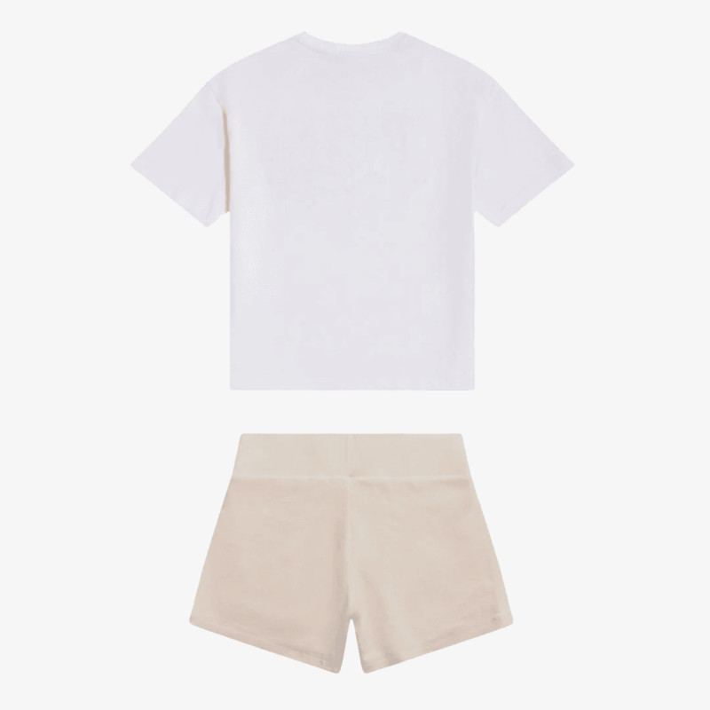 Juicy Couture Melegítő Oversize Tee & Velour Short Set 