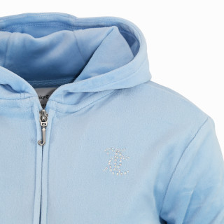 Juicy Couture Melegítő DIAMANTE VELOUR ZIP THROUGH & BOOTCUT JO 